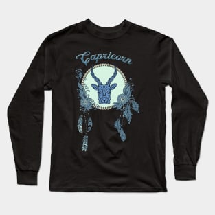 Zodiac sings cabricorn Long Sleeve T-Shirt